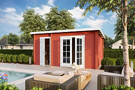 Gartenhaus LASITA MAJA "Belmont 2", rot