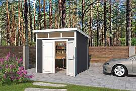 Gartenhaus LASITA MAJA "Kibo 3", grau