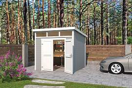 Gartenhaus LASITA MAJA "Kibo 3", grau