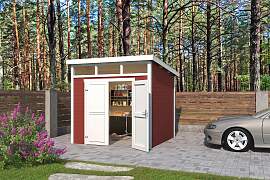 Gartenhaus LASITA MAJA "Kibo 3", rot