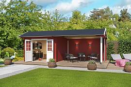 Gartenhaus LASITA MAJA "New York", rot