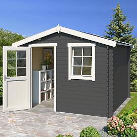Gartenhaus LASITA MAJA "Nina 275", grau