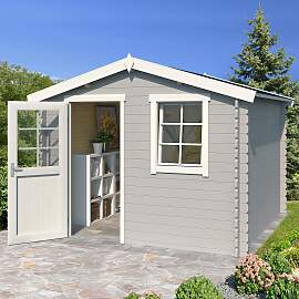 Gartenhaus LASITA MAJA "Nina 275", grau