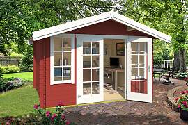 Gartenhaus LASITA MAJA "Robin 280", rot