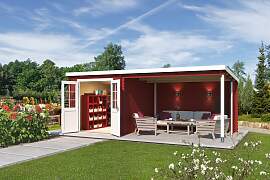 Gartenhaus LASITA MAJA "Saint Paul", rot 
