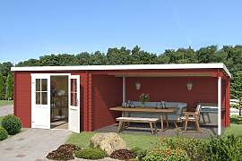 Gartenhaus LASITA MAJA "St. Louis", rot