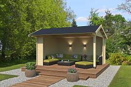 Gartenhaus LASITA MAJA "Unterstand/Lounge San 