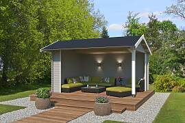 Gartenhaus LASITA MAJA "Unterstand/Lounge San 