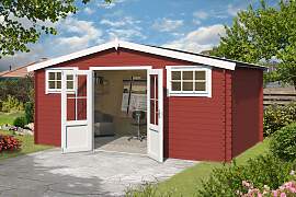 Gartenhaus LASITA MAJA "Washington", rot 