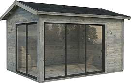 Gartenhaus PALMAKO "Amanda Slide", grau, 