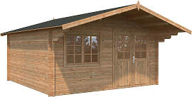 Gartenhaus PALMAKO "B_ritta", braun