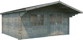 Gartenhaus PALMAKO "B_ritta", grau, ohne 