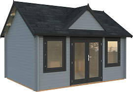 Gartenhaus PALMAKO "Claudia", hellgrau,