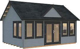 Gartenhaus PALMAKO "Claudia", hellgrau,