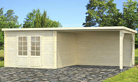 Gartenhaus PALMAKO "Ella", beige