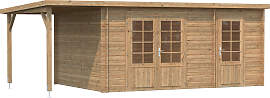 Gartenhaus PALMAKO "Ella", braun