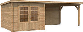 Gartenhaus PALMAKO "Ella", braun