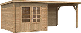 Gartenhaus PALMAKO "Ella", braun