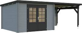 Gartenhaus PALMAKO "Ella", hellgrau,