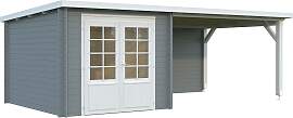 Gartenhaus PALMAKO "Ella", hellgrau,