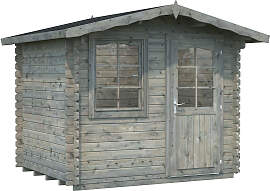 Gartenhaus PALMAKO "Emma", grau,