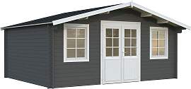 Gartenhaus PALMAKO "Klara", dunkelgrau,