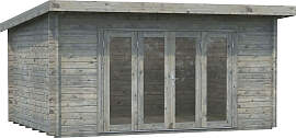 Gartenhaus PALMAKO "Lea", grau,