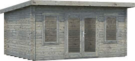 Gartenhaus PALMAKO "Lisa", grau,