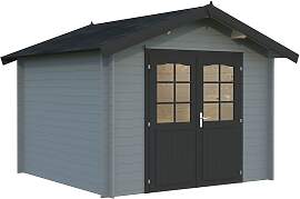 Gartenhaus PALMAKO "Lotta", hellgrau,