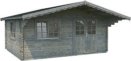 Gartenhaus PALMAKO "Sally", grau,