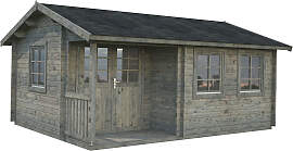 Gartenhaus PALMAKO "Susanna", grau,