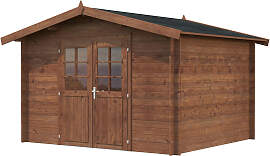 Gartenhaus PALMAKO "Valentine", braun,