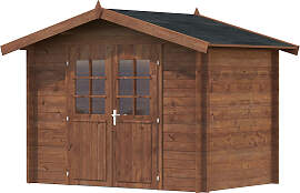 Gartenhaus PALMAKO "Valentine", braun,