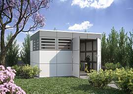 Gartenhaus SKANHOLZ "CrossCube Sydney
