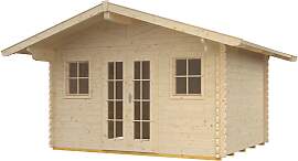Gartenhaus SKANHOLZ "Davos 1", beige