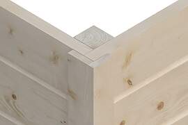 Gartenhaus SKANHOLZ "Dilbeek", beige