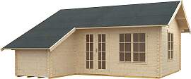 Gartenhaus SKANHOLZ "Esbjerg 3", beige