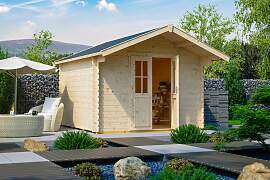 Gartenhaus SKANHOLZ "Faro 1", beige