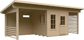 Gartenhaus SKANHOLZ "Namur", beige