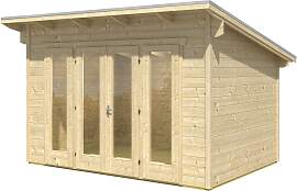 Gartenhaus SKANHOLZ "Ostende 1", beige