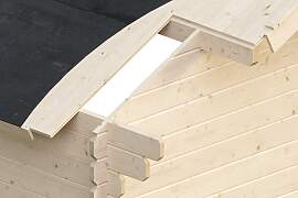 Gartenhaus SKANHOLZ "Porto 2", beige