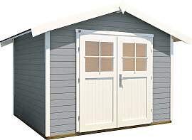 Gartenhaus WEKA "122 Gr.4", grau,