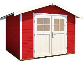 Gartenhaus WEKA "122 Gr.5", rot