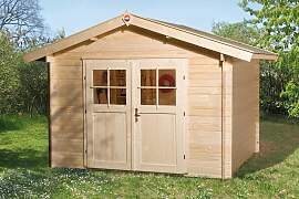 Gartenhaus WEKA "122 Premium", beige