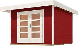 Gartenhaus WEKA "126 Gr.3", rot