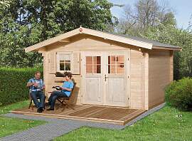 Gartenhaus WEKA "136 Gr.1", beige