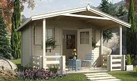 Gartenhaus WEKA "138 B Gr.1", beige