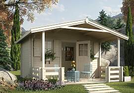 Gartenhaus WEKA "138 B Gr.2", beige
