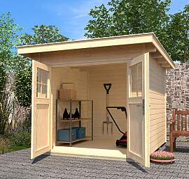 Gartenhaus WEKA "179 Gr.1", beige