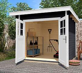 Gartenhaus WEKA "179 Gr.1", grau